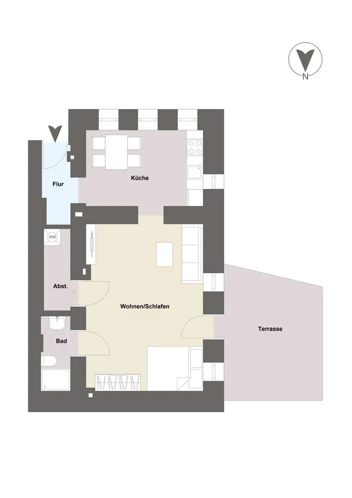 2 Zimmer Wohnung mit 67 m² in Darmstadt – Bild 4