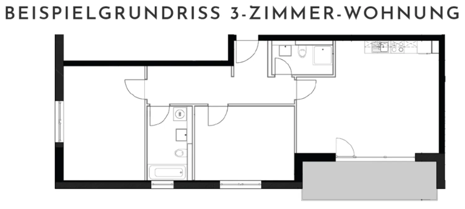 3 Zimmer Wohnung mit 76 m² in Braunschweig – Bild 6