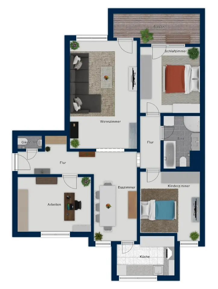 4 Zimmer Wohnung mit 105 m² in Ulm – Bild 10