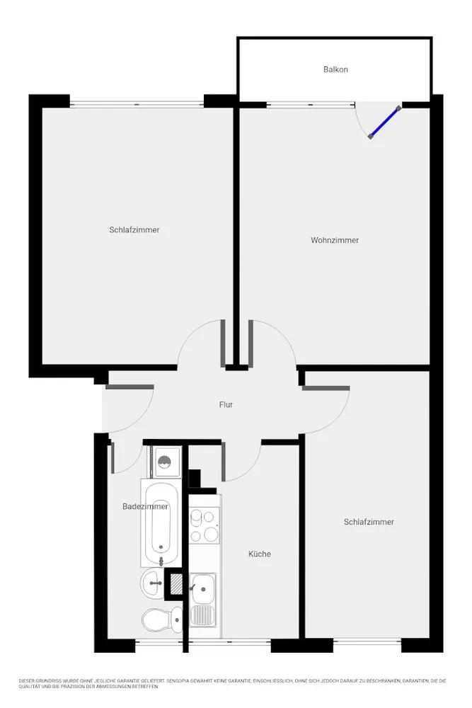 2 Zimmer Wohnung mit 61 m² in Halle (Saale) – Bild 10