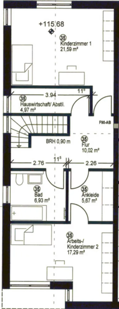 5 Zimmer Wohnung mit 134 m² in Bergisch Gladbach – Bild 9