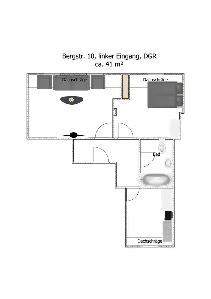 2 Zimmer Wohnung mit 41 m² in Halberstadt – Bild 4