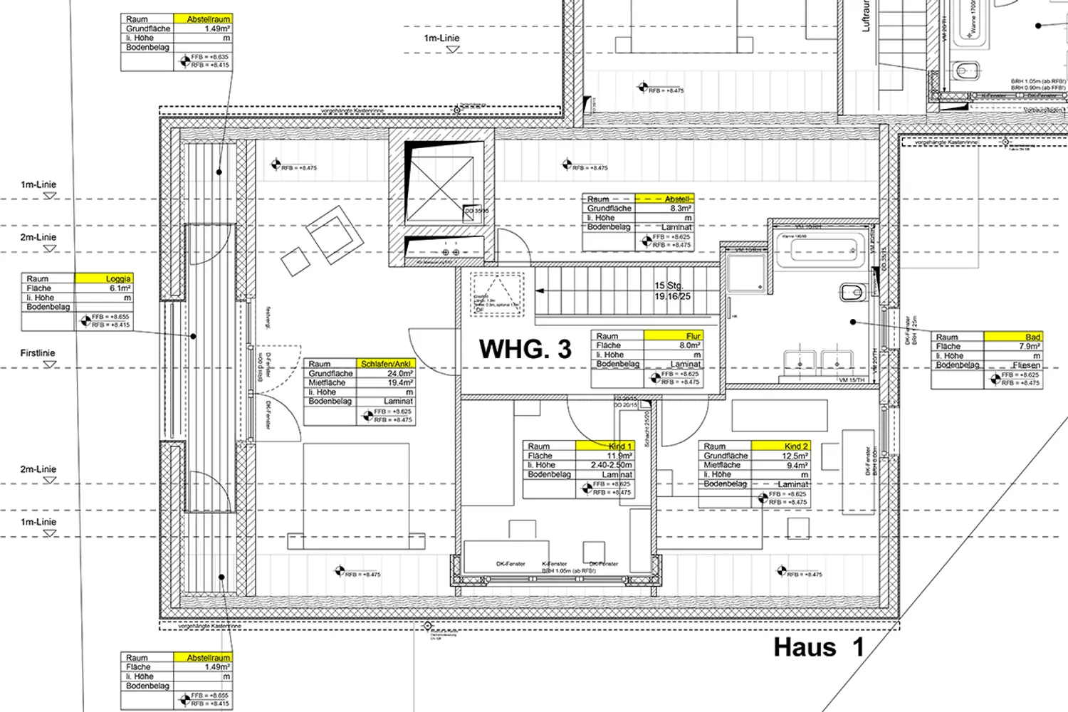 6 Zimmer Wohnung mit 152 m² in Stuttgart – Bild 8