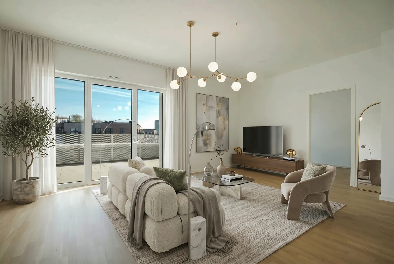 3 Zimmer Wohnung mit 107 m² in Düsseldorf – Bild 4