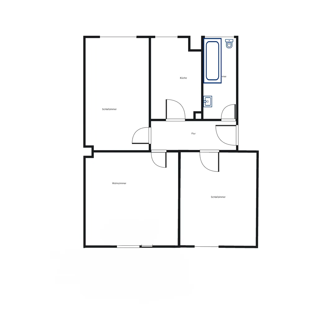 3 Zimmer Wohnung mit 73 m² in Braunschweig – Bild 7