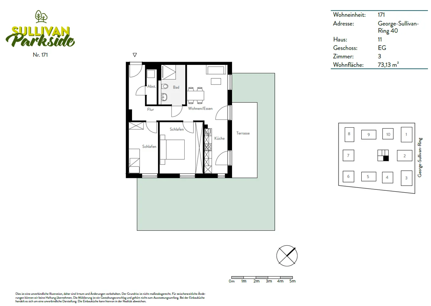 3 Zimmer Wohnung mit 73 m² in Mannheim – Bild 11