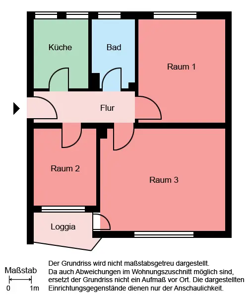3 Zimmer Wohnung mit 59 m² in Lüdenscheid – Bild 5