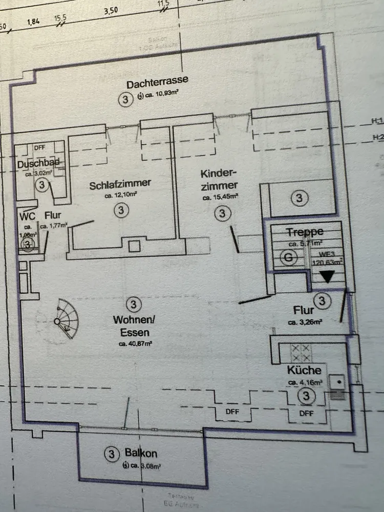 4 room apartment with 120 m² in Ludwigshafen am Rhein – Photo 11