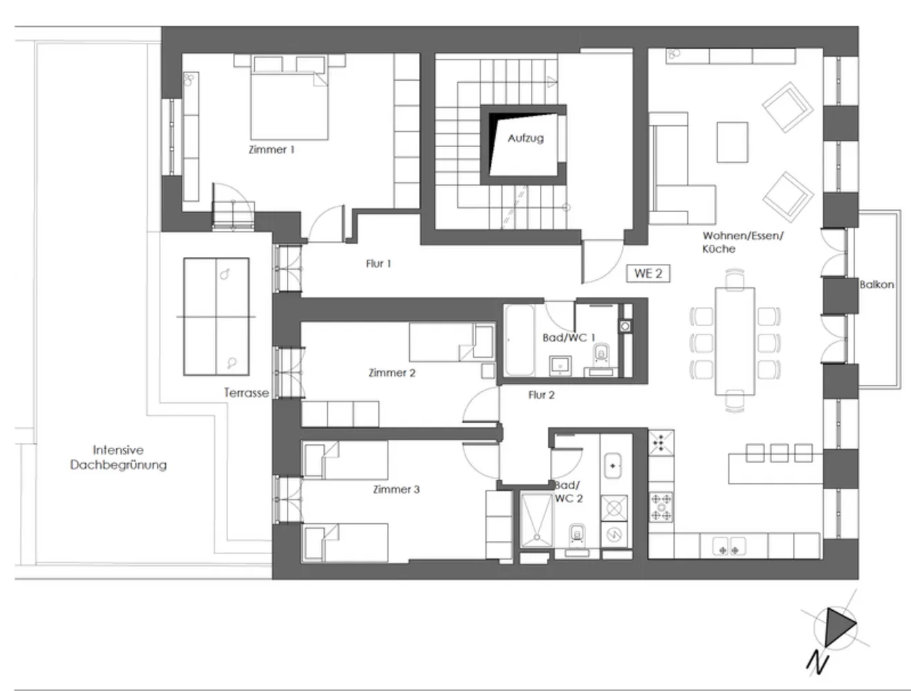 4 Zimmer Wohnung mit 130 m² in Berlin – Bild 5