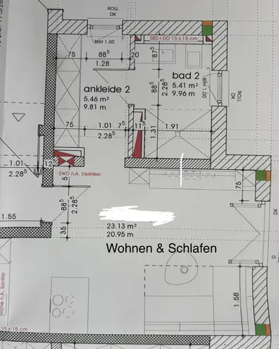 1 Zimmer Wohnung mit 34 m² in Augsburg – Bild 10