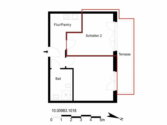 1 Zimmer Wohnung mit 27 m² in Berlin – Bild 11