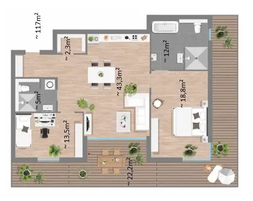 2 Zimmer Wohnung mit 85 m² in Fulda – Bild 9