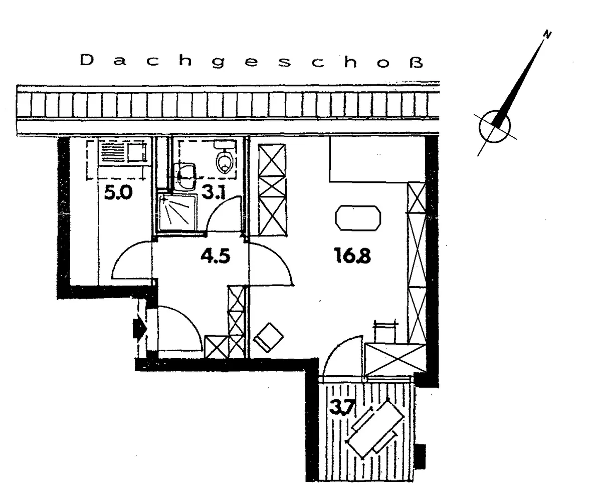 1 Zimmer Wohnung mit 30 m² in Stuttgart – Bild 10