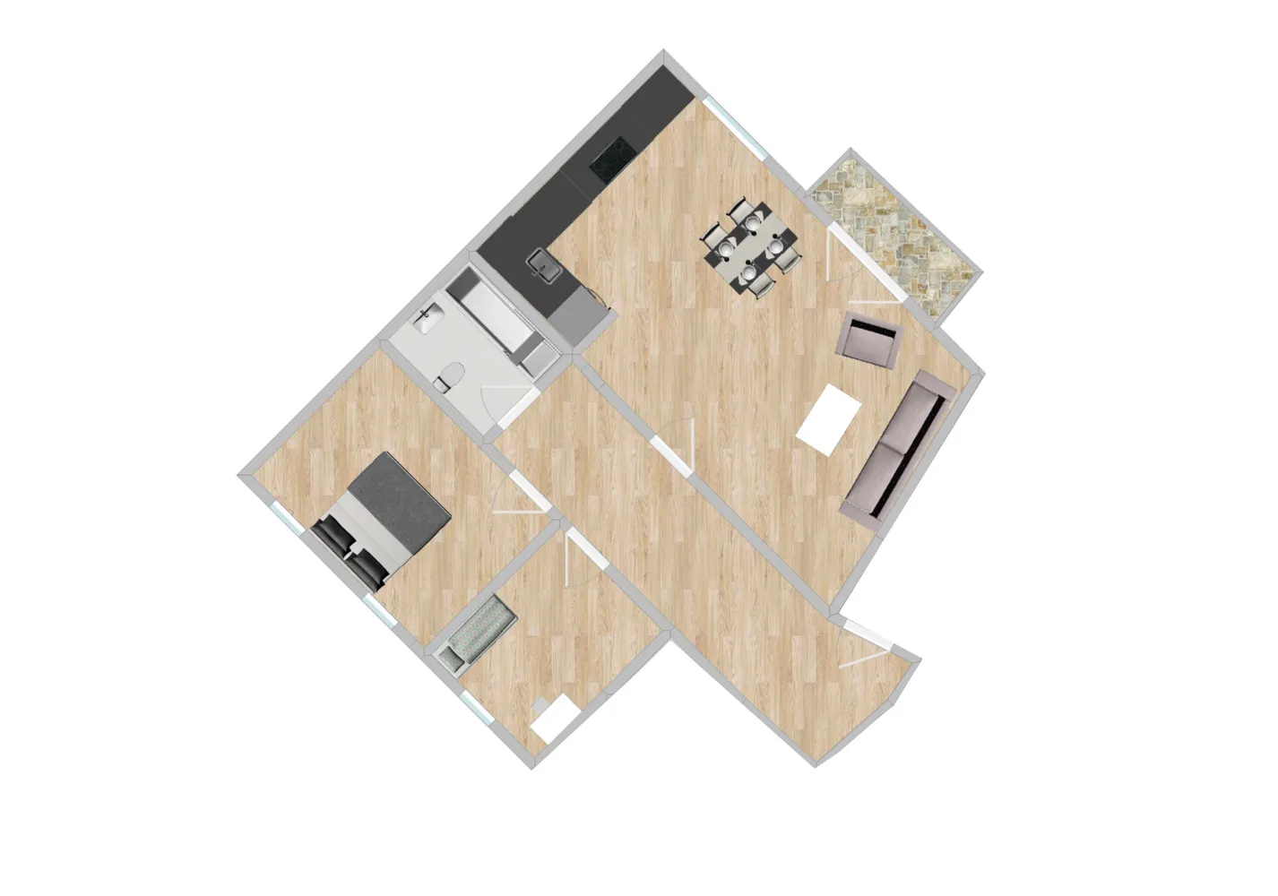 3 Zimmer Wohnung mit 72 m² in Plauen – Bild 9