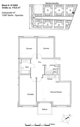 4 Zimmer Wohnung mit 110 m² in Berlin – Bild 2