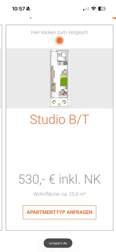 Studio mit 27 m² in Ingolstadt – Bild 5