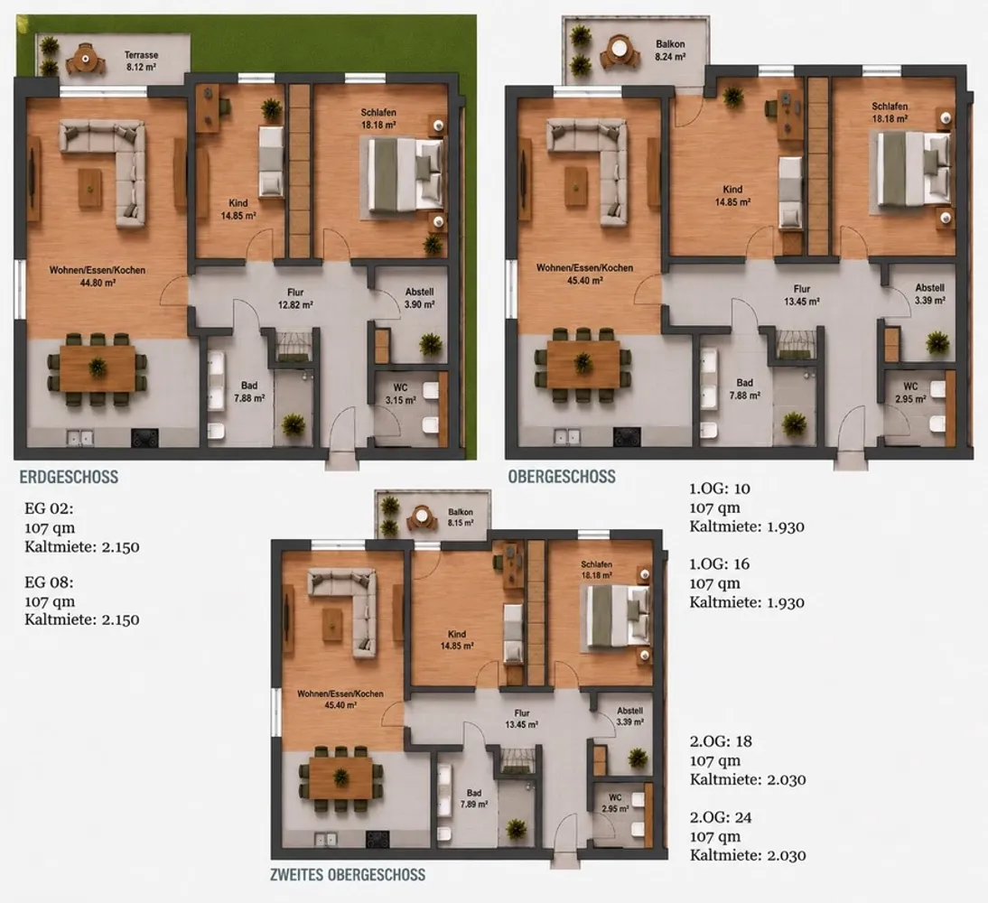 4 Zimmer Wohnung mit 107 m² in Bergisch Gladbach – Bild 5