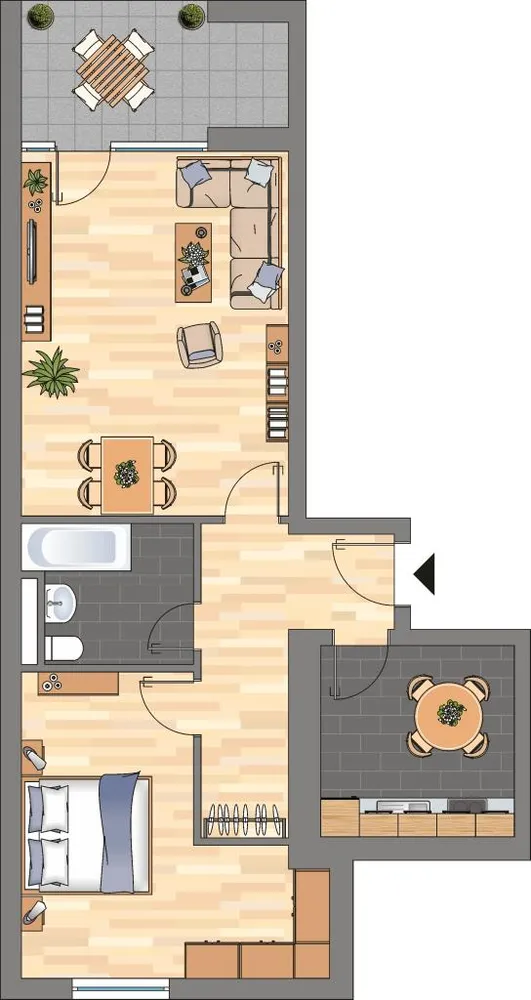 2 Zimmer Wohnung mit 61 m² in Witten – Bild 6