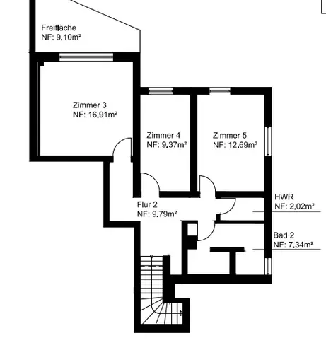 5 Zimmer Wohnung mit 176 m² in Frankfurt am Main – Bild 11