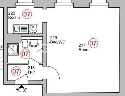 2 room apartment with 37 m² in Potsdam – Photo 7
