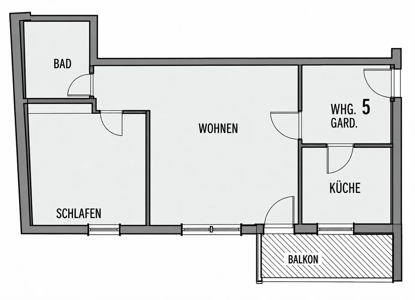 2 Zimmer Wohnung mit 60 m² in Hennef – Bild 6