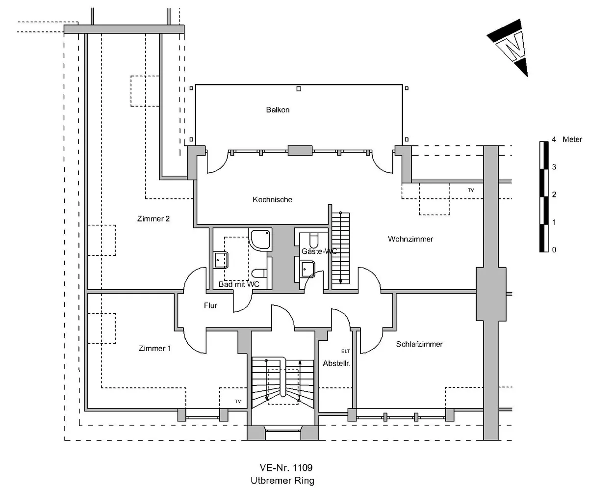 5 Zimmer Wohnung mit 125 m² in Bremen – Bild 3