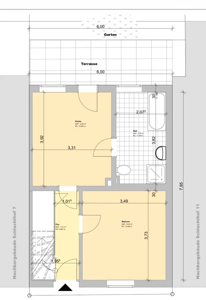 4 Zimmer Wohnung mit 86 m² in Suhl – Bild 8