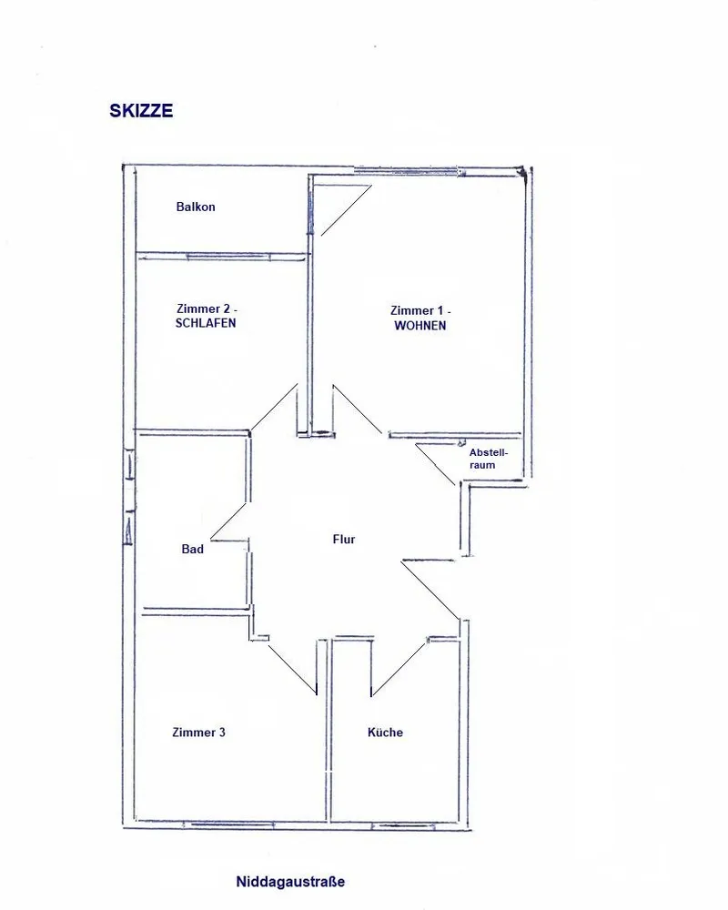 3 Zimmer Wohnung mit 72 m² in Frankfurt am Main – Bild 12