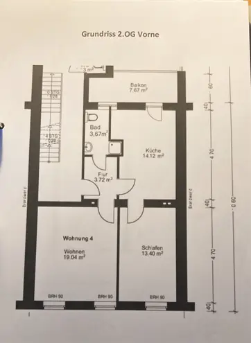 3 Zimmer Wohnung mit 60 m² in Neuss – Bild 2