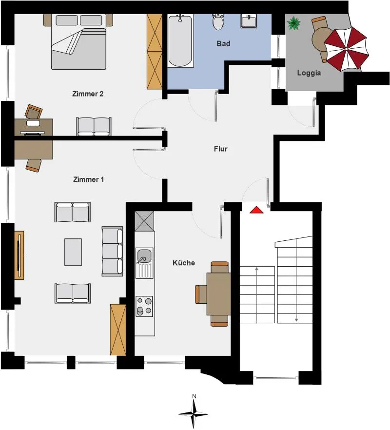 2 Zimmer Wohnung mit 66 m² in Dortmund – Bild 5