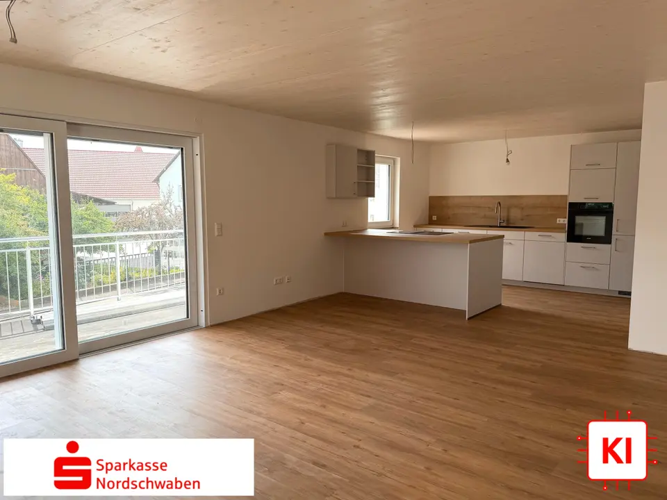 3 Zimmer Wohnung mit 106 m² in Nördlingen – Bild 1