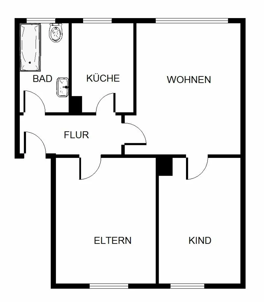 3 Zimmer Wohnung mit 56 m² in Castrop-Rauxel – Bild 8
