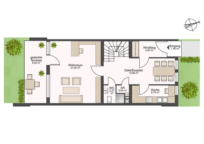6 Zimmer Haus mit 132 m² in München – Bild 9