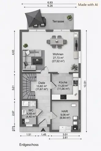 5 Zimmer Haus mit 135 m² in Magdeburg – Bild 7