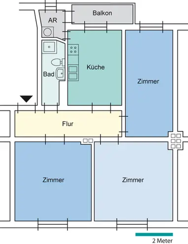 3 Zimmer Wohnung mit 82 m² in Bremen – Bild 11