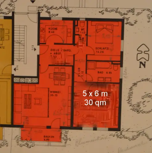 1 Zimmer Wohnung mit 30 m² in München – Bild 6