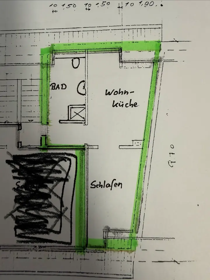2 Zimmer Wohnung mit 30 m² in Saarbrücken – Bild 5