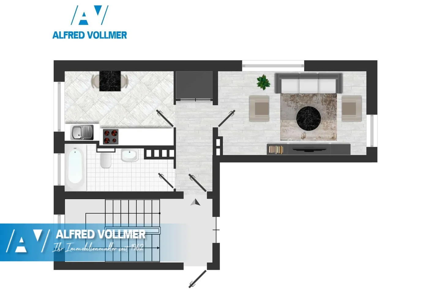 1 Zimmer Wohnung mit 38 m² in Solingen – Bild 6