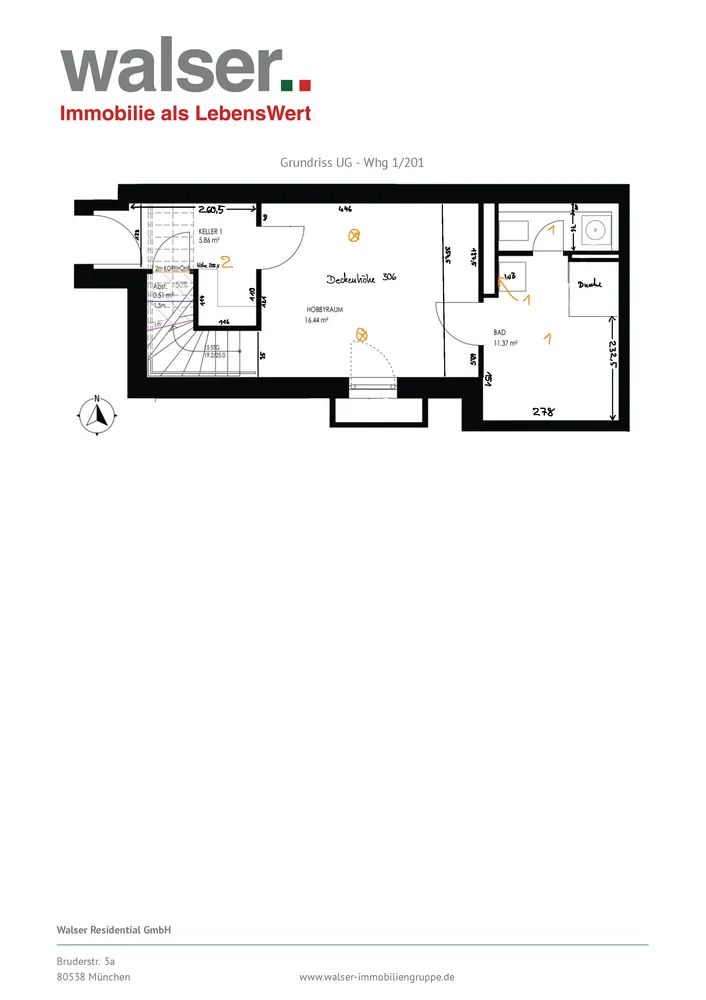 4 Zimmer Wohnung mit 121 m² in München – Bild 11