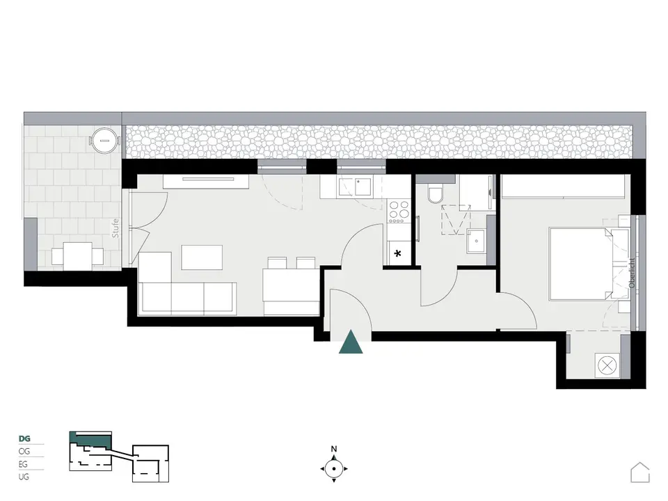 2 Zimmer Wohnung mit 49 m² in Crailsheim – Bild 5