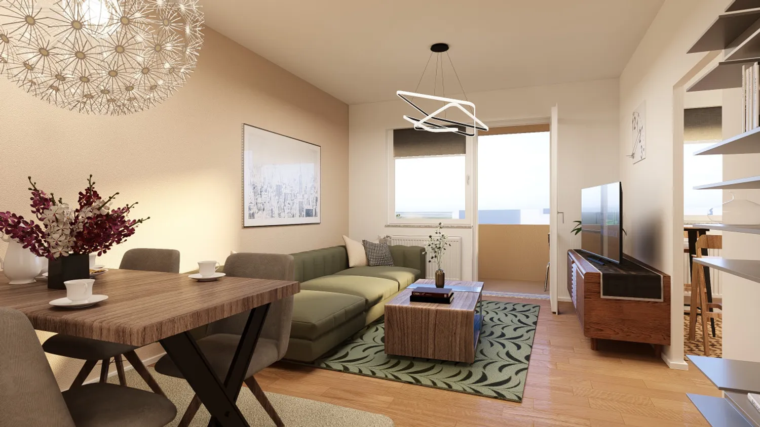 3 Zimmer Wohnung mit 69 m² in Dessau-Roßlau – Bild 3
