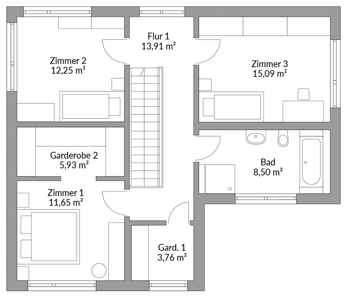5 Zimmer Haus mit 145 m² in Bergheim – Bild 3