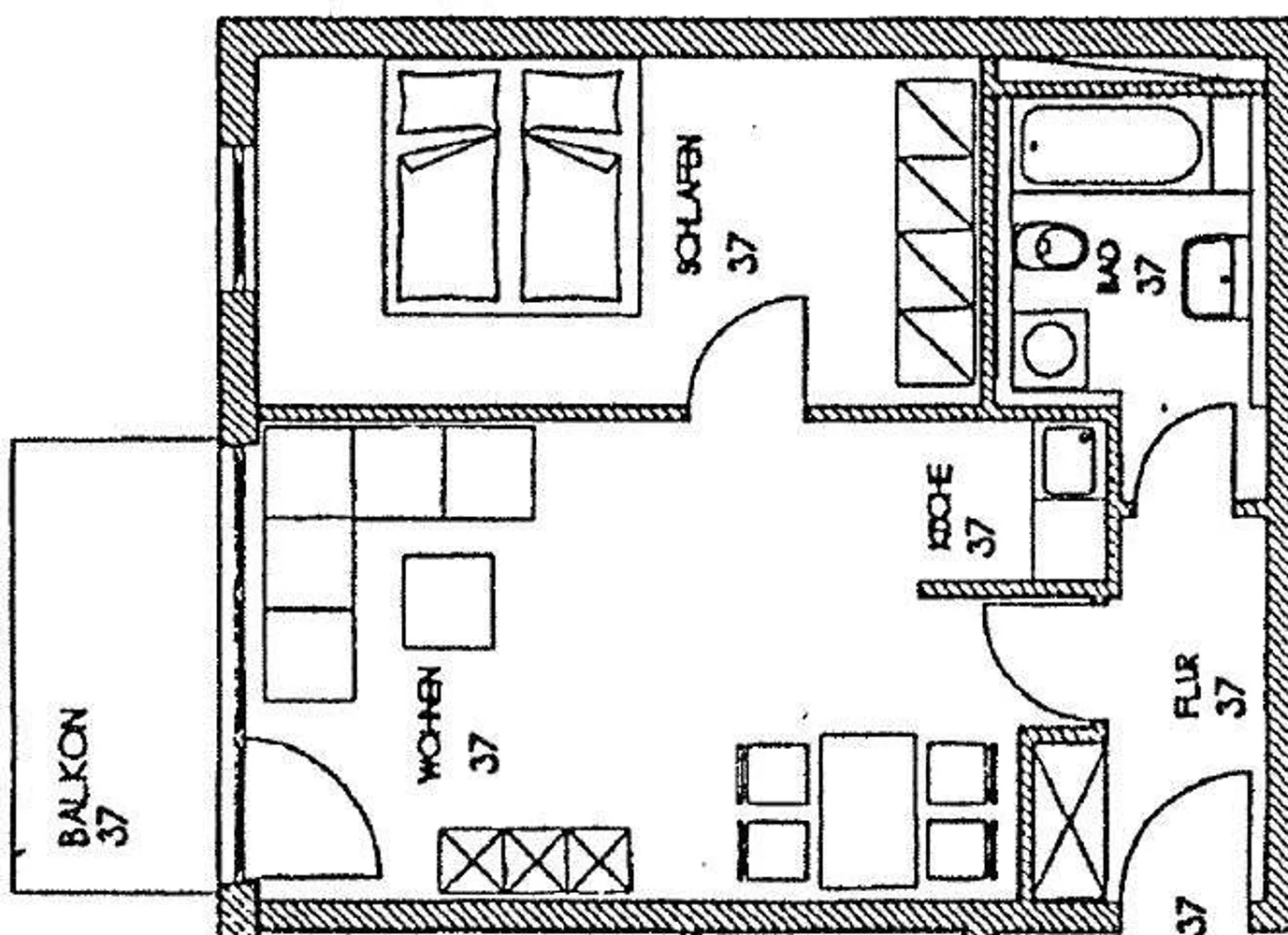 2 Zimmer Wohnung mit 51 m² in Plauen – Bild 3
