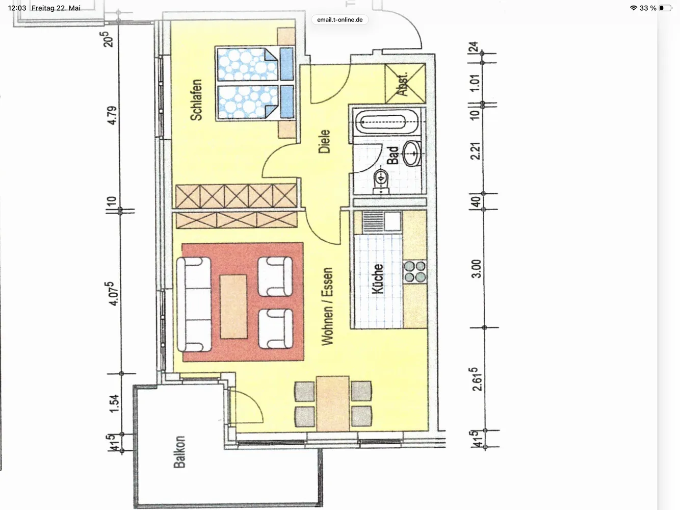2 Zimmer Wohnung mit 61 m² in Oberhausen – Bild 6