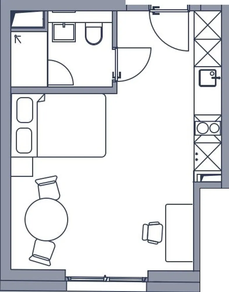 1 Zimmer Wohnung mit 24 m² in Stuttgart – Bild 7
