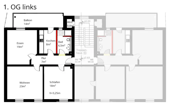 3 Zimmer Wohnung mit 89 m² in Essen – Bild 8