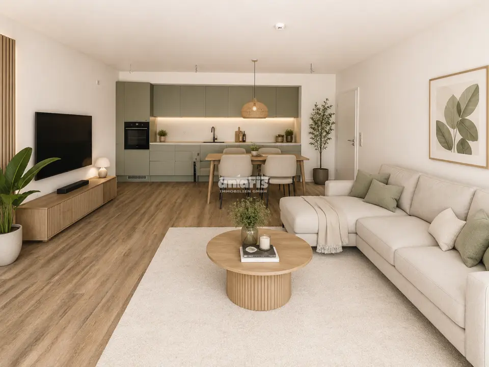 3 Zimmer Wohnung mit 86 m² in Erfurt – Bild 1