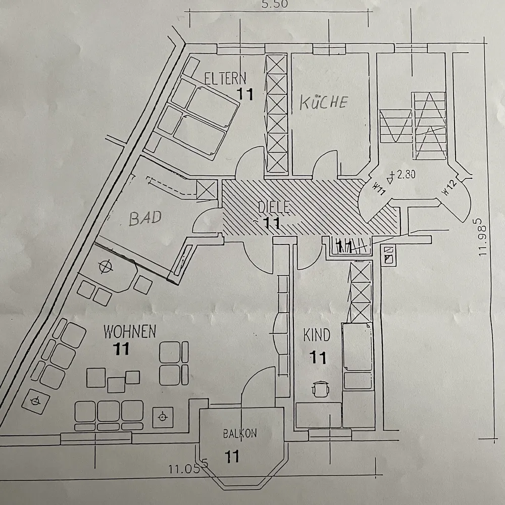3 Zimmer Wohnung mit 88 m² in Dortmund – Bild 3
