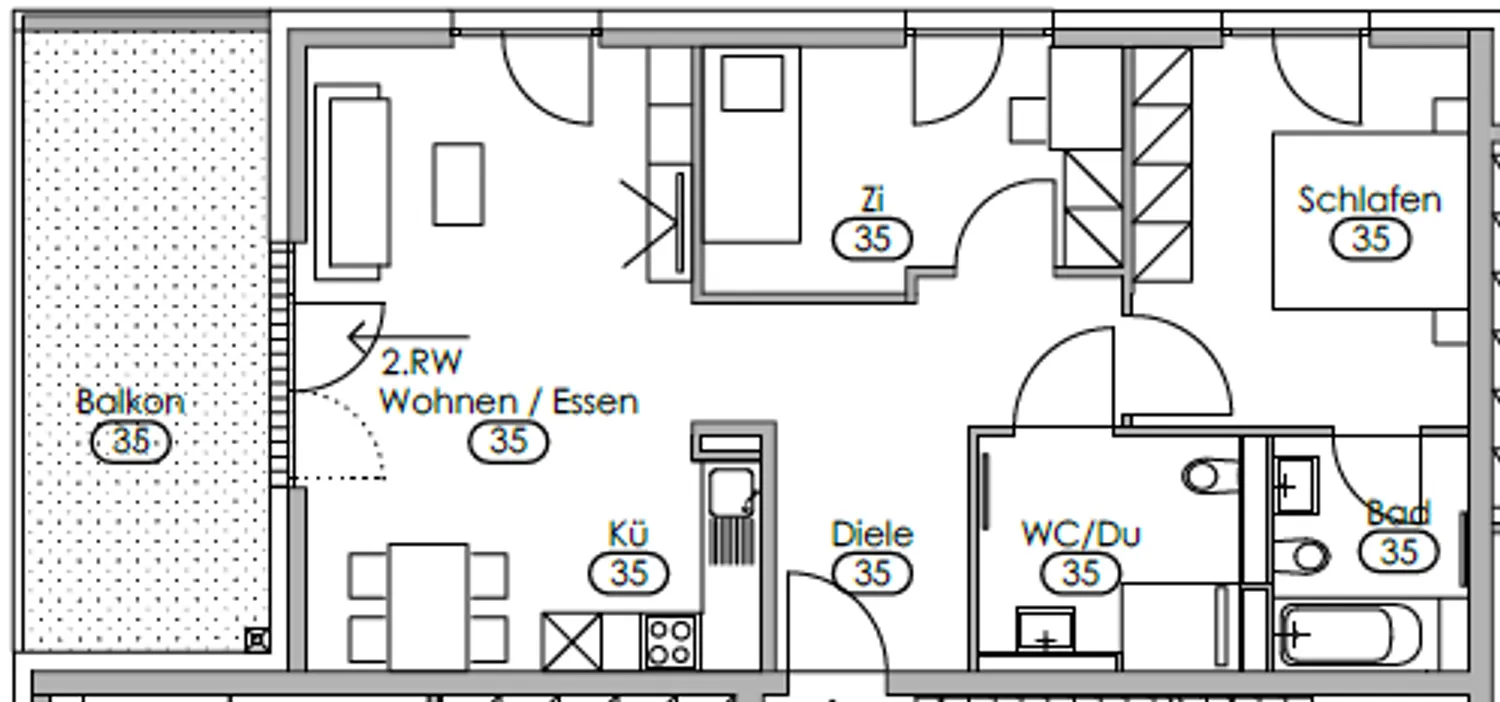3 Zimmer Wohnung mit 76 m² in Kornwestheim – Bild 5