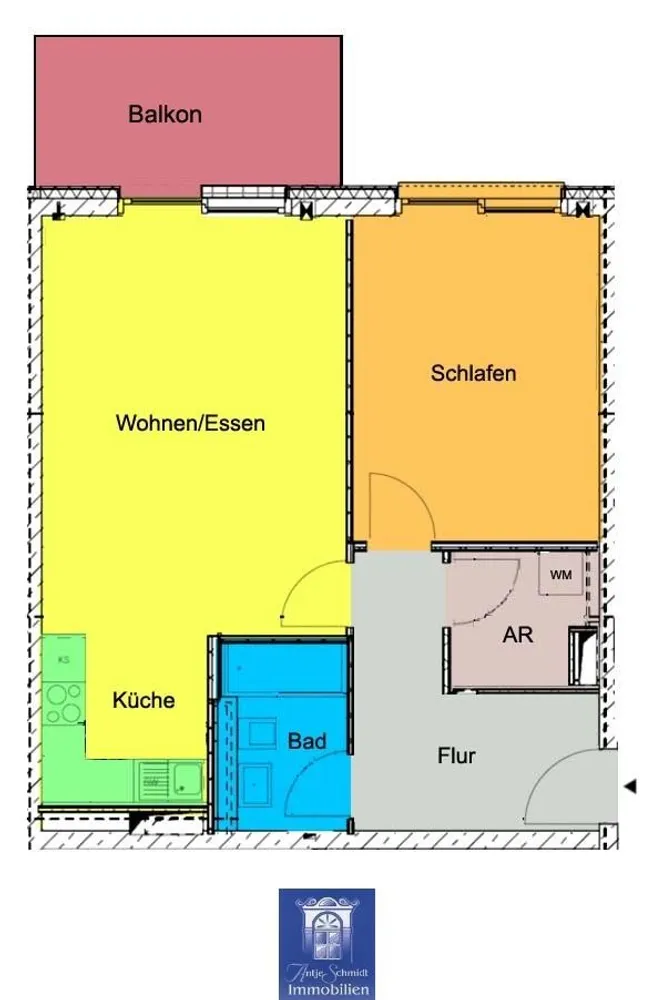 2 room apartment with 64 m² in Dresden – Photo 11